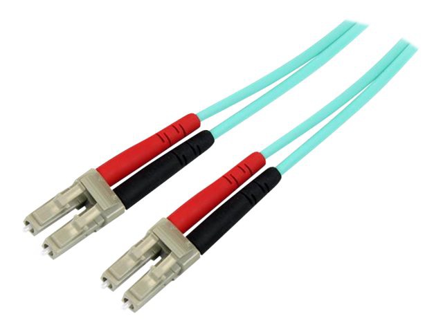 Thumbnail 4 of 9 for StarTech.com 2m (6ft) LC/UPC to LC/UPC OM4 Multimode Fiber Optic Cable, 50/125 µm, 100G, LSZH Fiber Jumper Cord