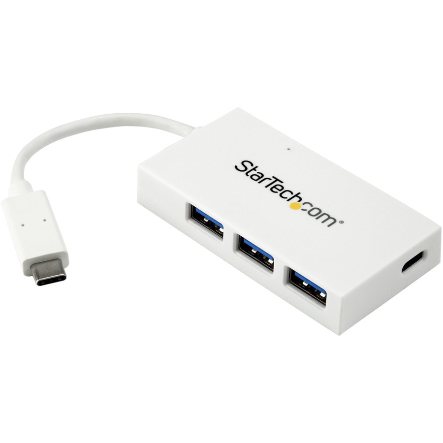 StarTech.com 4 Port USB C Hub 5Gbps, USB-C to 3xUSB-A/1xUSB-C - Bus Powered