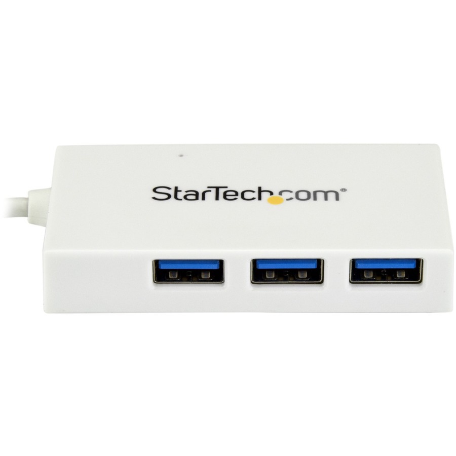 Thumbnail 4 of 6 for StarTech.com 4 Port USB C Hub with 1x USB-C & 3x USB-A (SuperSpeed 5Gbps), USB Bus Powered, Portable/Laptop USB 3.0 TAA