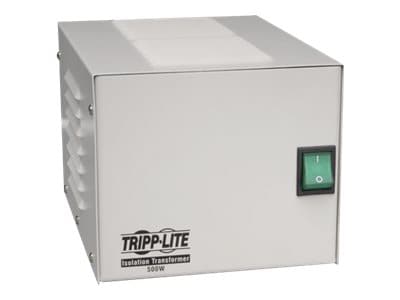 Tripp Lite 500W Isolation Transformer Hospital Medical with Surge 120V 4 Outlet HG TAA GSA - surge protector - 500 Watt