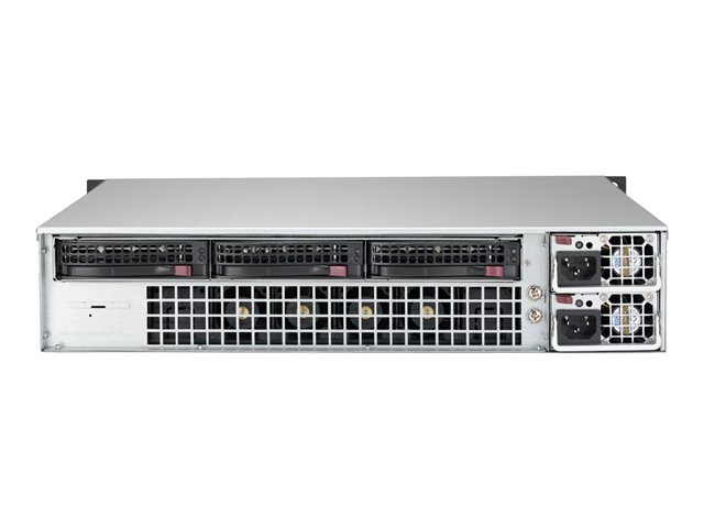 Supermicro SC823M TQC-R802LPB - rack-mountable - 2U - enhanced extended ATX