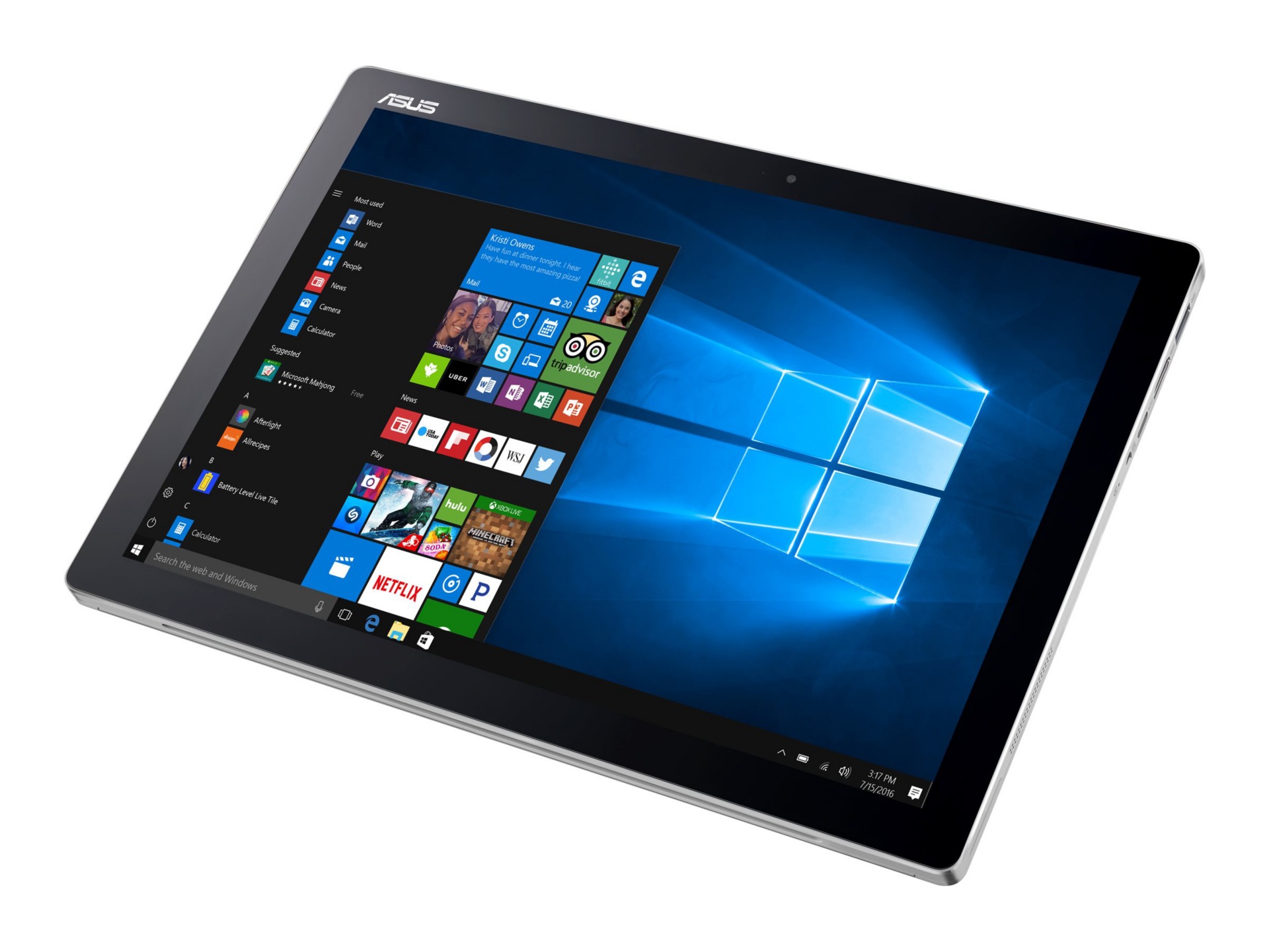 ASUS Transformer Pro T304UA DS71T - 12.5" - Core i7 7500U - 8 GB RAM - 256 GB SSD