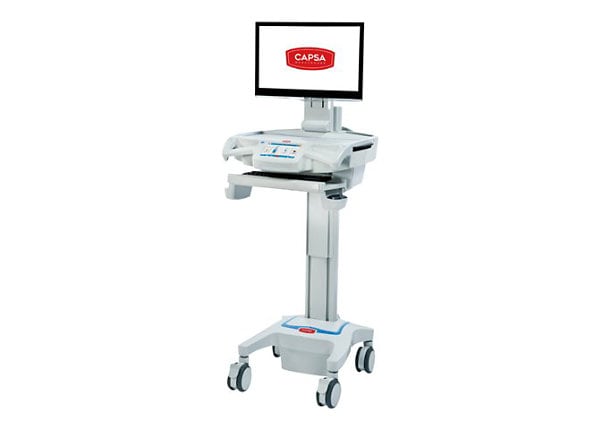 Capsa Healthcare CareLink Mobile Nurse Workstation - cart