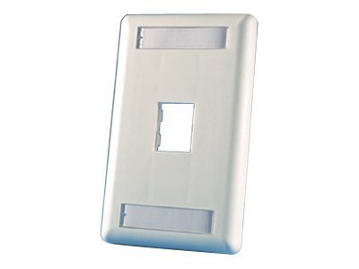Ortronics TracJack wall mount plate