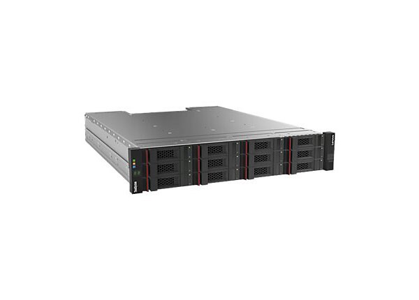 Lenovo ThinkSystem DS2200 LFF FC/iSCSI Dual Controller Unit - hard drive array