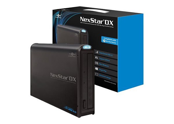 Vantec NexStar DX NST-536S3-BK - storage enclosure - SATA - USB 3.0