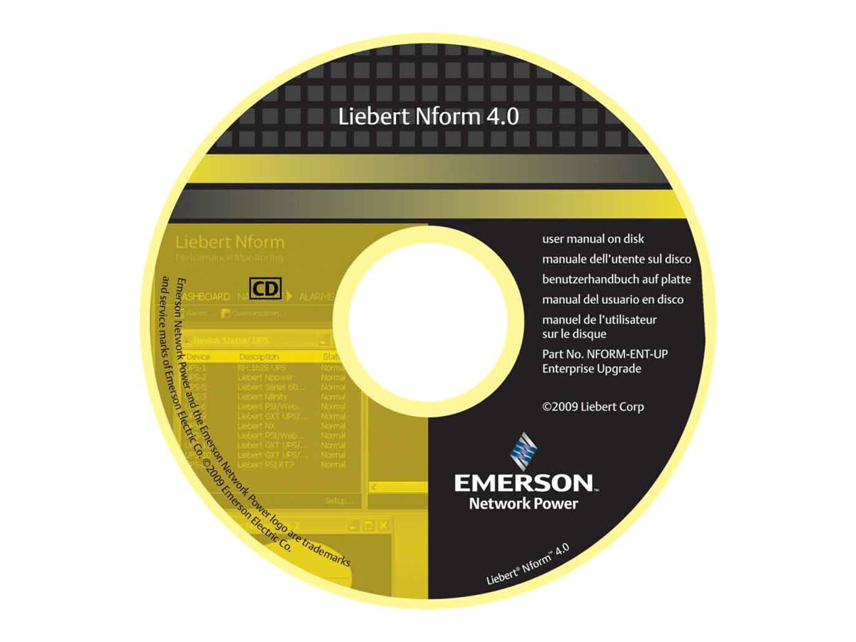 Liebert Nform Software Assurance - technical support - for Liebert Nform Enterprise Edition - 3 years