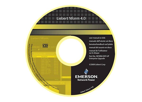 Liebert Nform Software Assurance - technical support - for Liebert Nform - 5 years