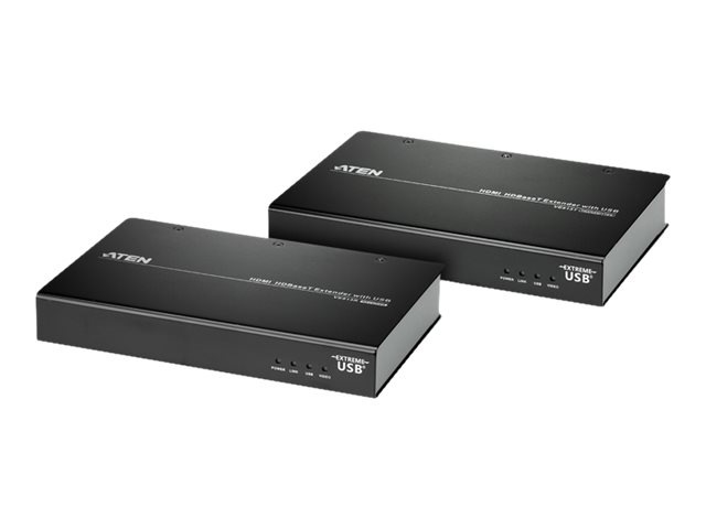 ATEN VanCryst VE813 HDMI HDBaseT Extender with USB (transmitter and receiver) - video/audio/USB extender - HDMI