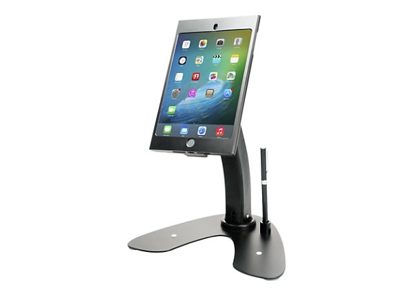 CTA DUAL SEC KIOSK STAND IPAD BLACK