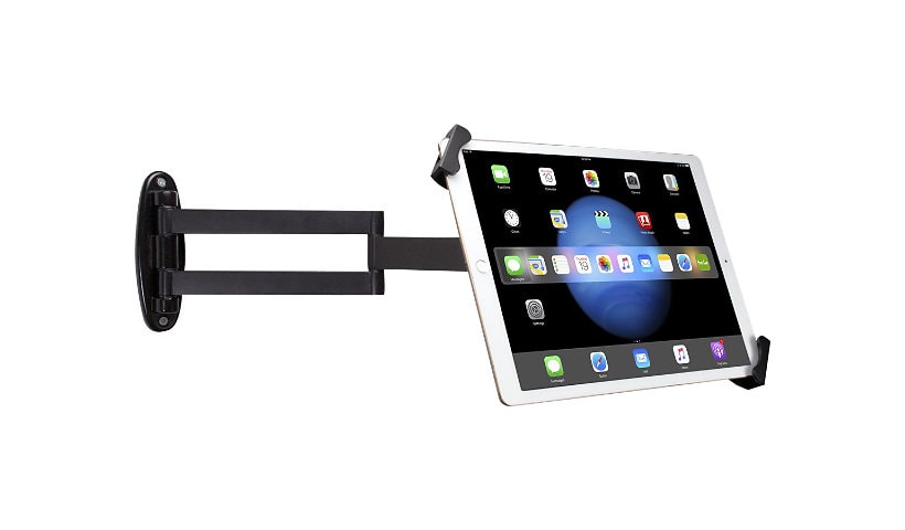 CTA Digital Articulating Security Wall Mount for 7-13 Inch Tablets, including iPad 10.2-inch (7th/ 8th/ 9th Generation)