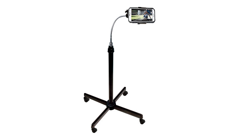 CTA Universal Height-Adjustable Gooseneck Stand With Casters - stand for ce