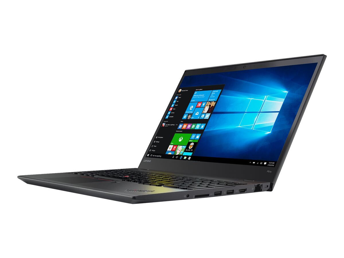 Lenovo ThinkPad P51s - 15.6" - Core i7 7500U - 8 GB RAM - 256 GB SSD