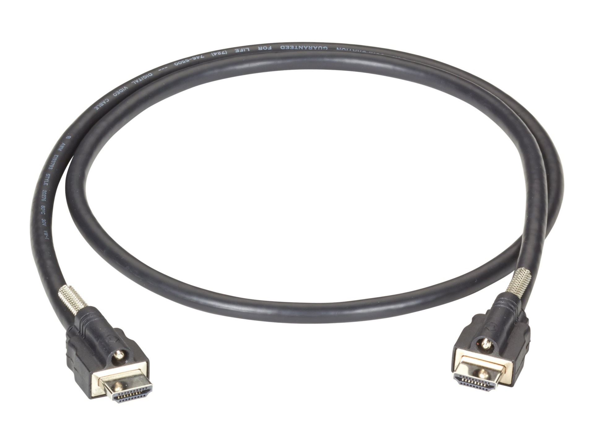 BLACK BOX 3M LOCKING HDMI M/M CABLE