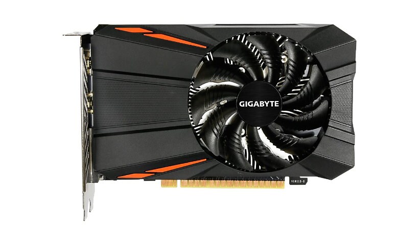 Gigabyte GeForce GTX 1050 D5 2G - graphics card - NVIDIA GeForce GTX 1050 -