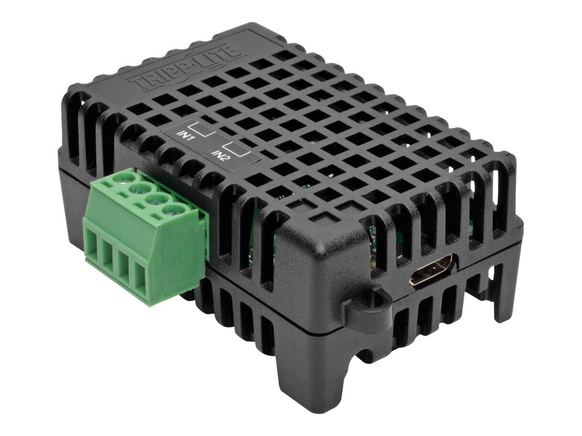 Tripp Lite EnviroSense2 Environmental Sensor Module with Temperature, Humidity and Digital Inputs - environmental module