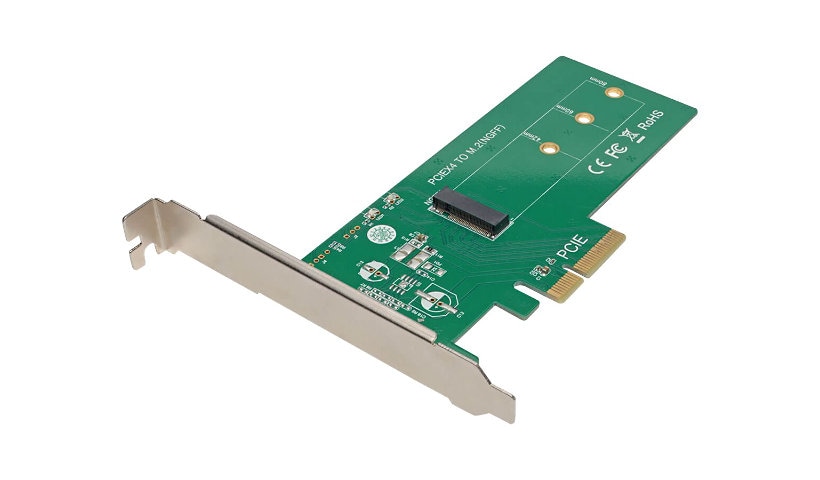 Tripp Lite M.2 NGFF PCIe SSD (M-Key) PCI Express (x4) Card - interface adapter - M.2 Card - PCIe 3.0 x4