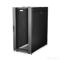 StarTech.com 25U Server Rack Cabinet - 4 Post 7-35" Deep /Locking Vented Network Enclosure w/Casters