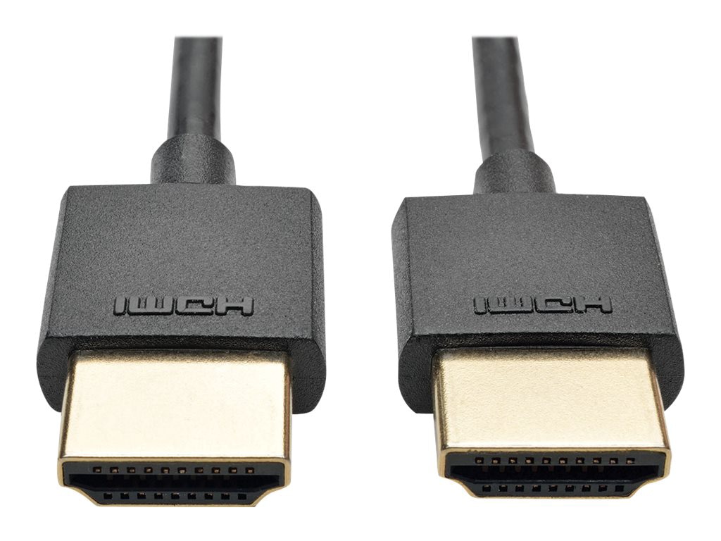 Eaton Tripp Lite Series Slim High-Speed HDMI Cable with Ethernet and Digita
