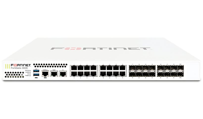 Fortinet FortiGate 300E Security Appliance w/1-Year 8x5 FC and FG UTM