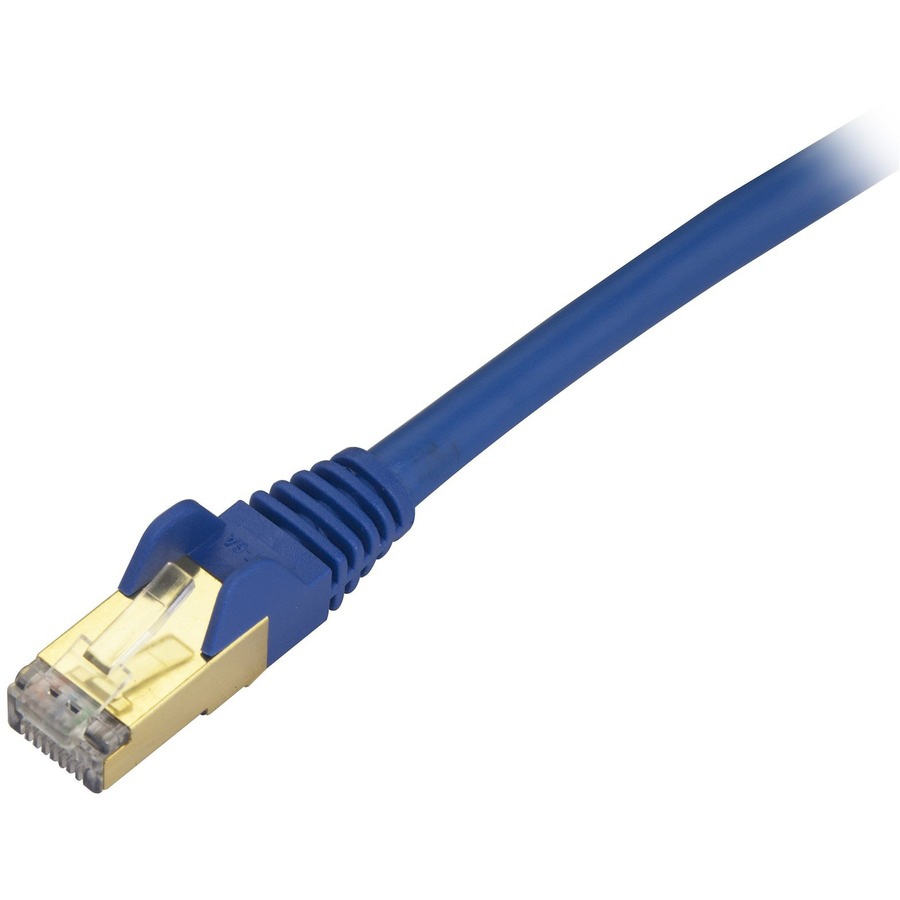 Thumbnail 3 of 7 for StarTech.com 30ft Blue CAT6a Ethernet Cable - Snagless Shielded Ethernet Cable - CAT6a Network Patch Cable RJ45 - M/M