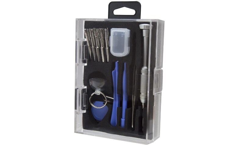 StarTech.com Cell Phone Repair Kit for Smartphones Tablets and Laptops - Smartphone Repair Kit - Electronics Tool Kit - Cell phone repair kit provides all the necessary tools for precision repairs on laptops smartphones and tablets - Electronics tool