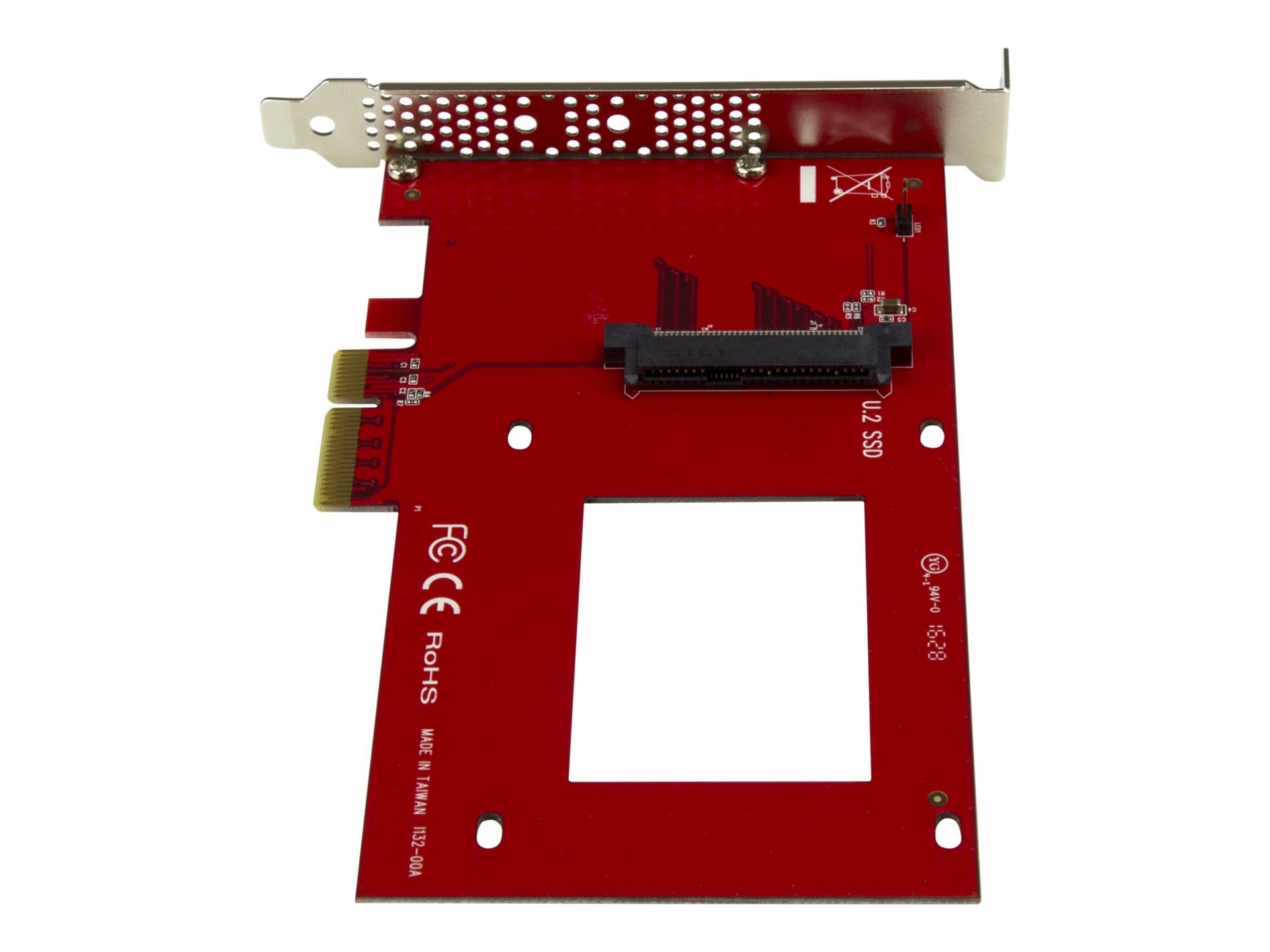 StarTech.com U.2 to PCIe Adapter 2.5" U.2 NVMe SSD - SFF-8639 - x4 PCIe - PEX4SFF8639 - -