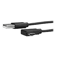 StarTech.com USB to USB C Cable - Right Angle - USB 2.0 - USB A to USB C