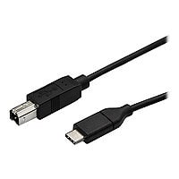 StarTech.com 0.5m USB C to USB B Printer Cable - M/M - USB 2.0 - USB C to USB B Cable - USB C Printer Cable - USB Type C