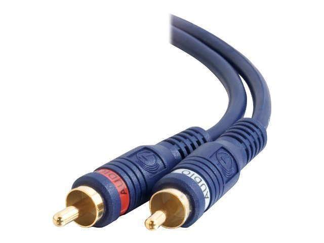 C2G Velocity 25ft Velocity RCA Stereo Audio Cable - audio cable - 25 ft