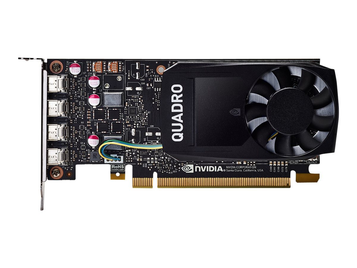 HP NVIDIA Quadro P1000 Graphic Card - 4 GB GDDR5 - Low-profile