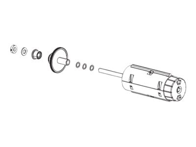 Zebra - ribbon take up spindle kit