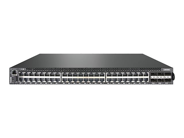 Lenovo ThinkSystem NE1072T RackSwitch - switch - 48 ports - managed - rack-mountable