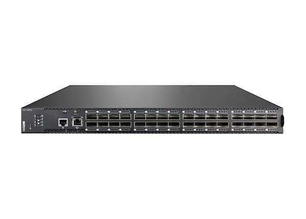 Lenovo ThinkSystem NE10032 RackSwitch - switch - 32 ports - managed - rack-mountable
