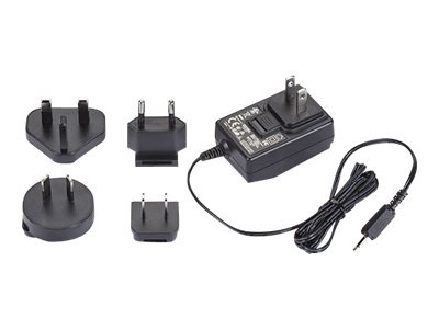Black Box Wallmount Power Supply with International Clip - power adapter - 6 Watt