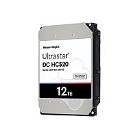 WD Ultrastar DC HC520 HUH721212ALE600 - hard drive - 12 TB - SATA 6Gb/s