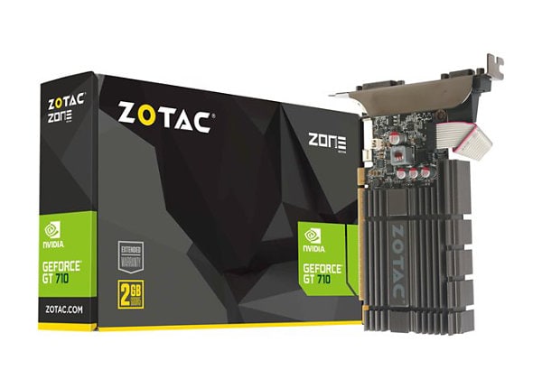ZOTAC GeForce GT 710 - ZONE Edition - graphics card - GF GT 710 - 2 GB