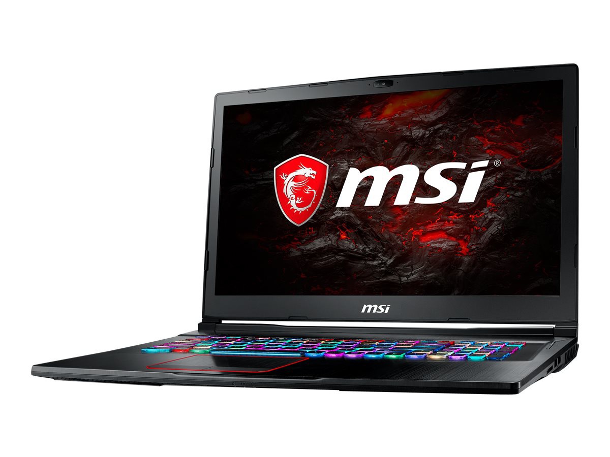 MSI GE73VR Raider-003 - 17.3" - Core i7 7700HQ - 32 GB RAM - 512 GB SSD + 1 TB HDD