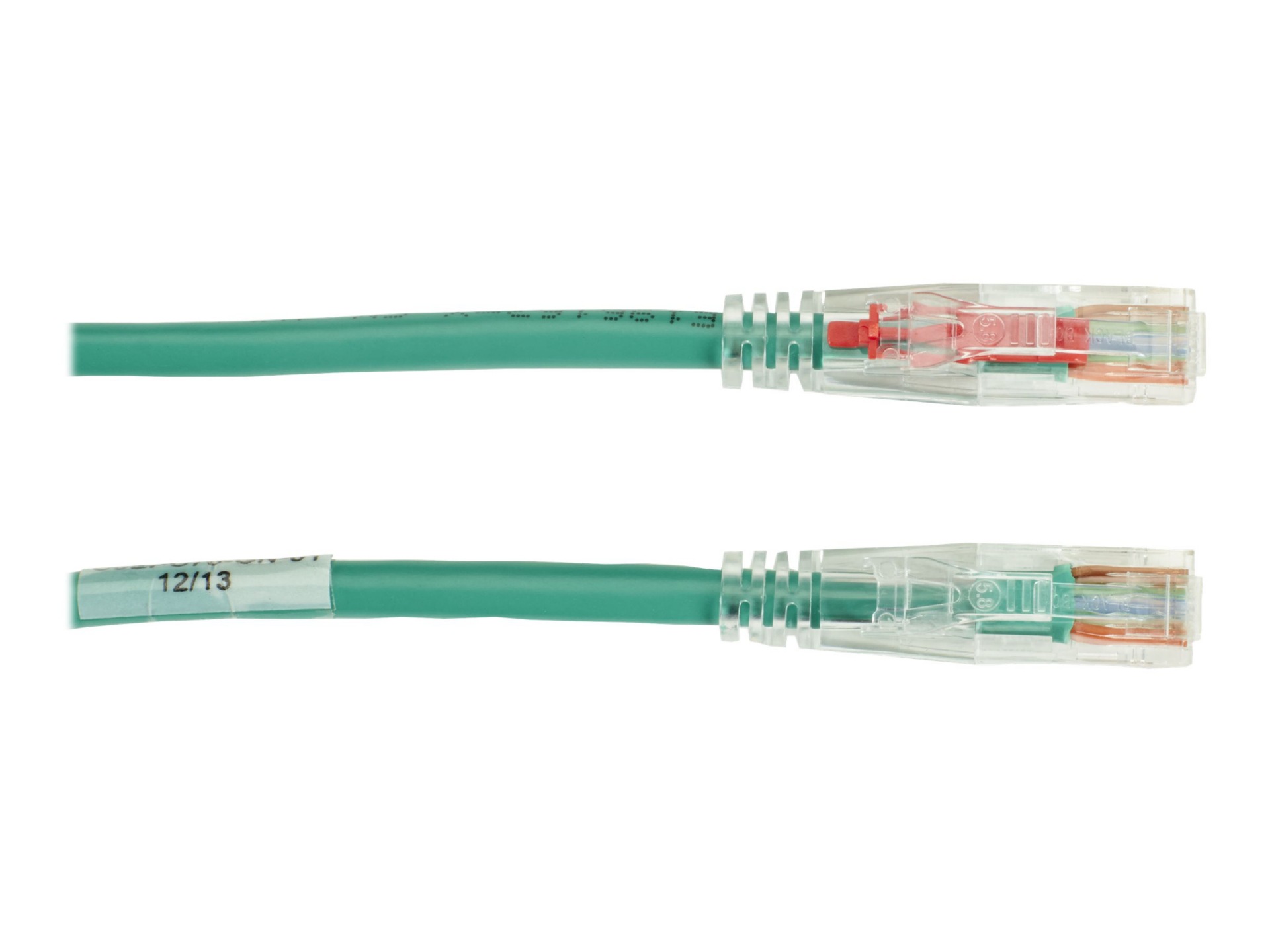 Black Box 100ft Green Cat5 Cat5e 350Mhz UTP Patch Cable Optional Locking