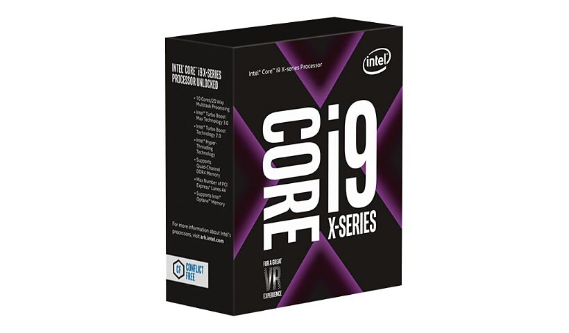 Intel Core i9 7900X X-series / 3.3 GHz processor