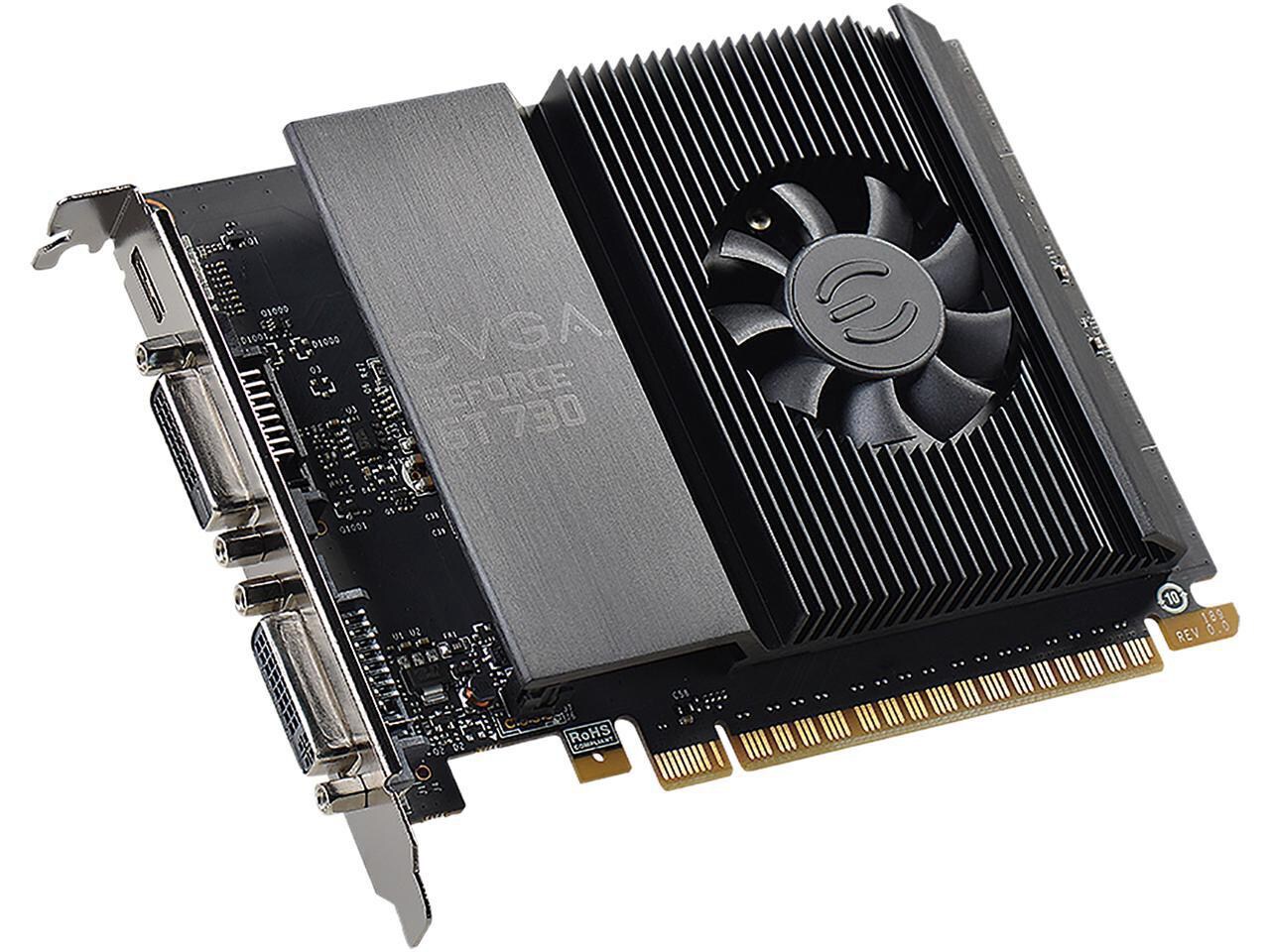 EVGA GeForce GT 730 4GB GDDR5 PCI Express Video Card