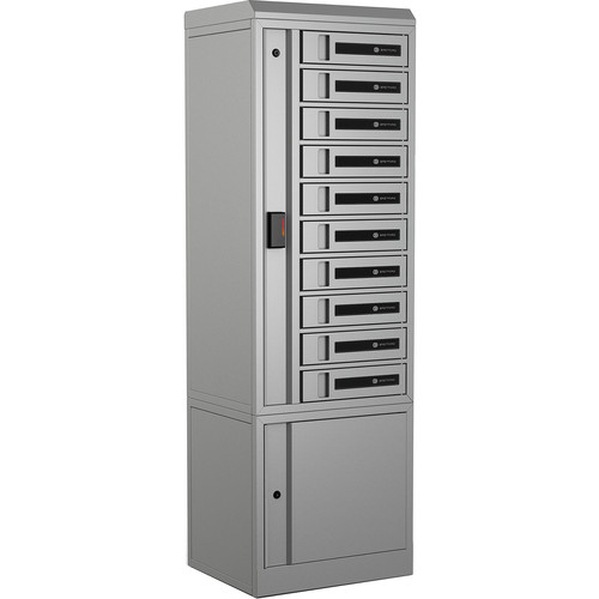Bretford 10-Bay 10 AC Outlet RFID Connect Locker