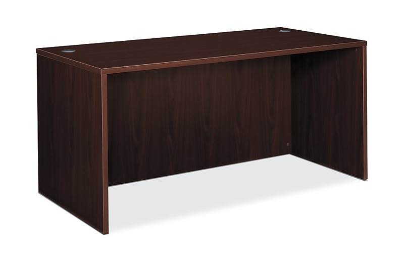 Hon 60" Desk Shell Rectangle - Espresso