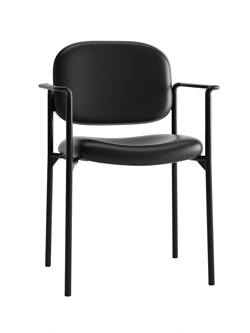 Hon Guest Arm Chair - Black