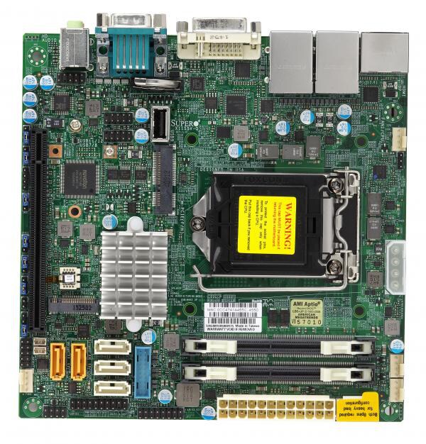SUPERMICRO X11SSV-Q - motherboard - mini ITX - LGA1151 Socket - Q170