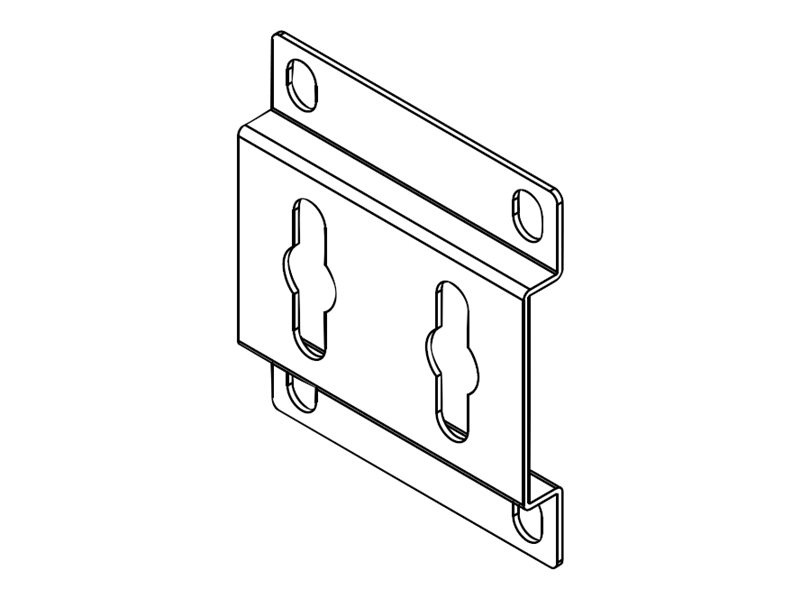 Raritan PDU mounting bracket