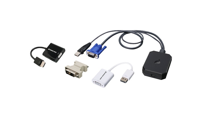 IOGEAR Portable Laptop Console Crash Cart Adapter IT Kit (TAA Compliant)
