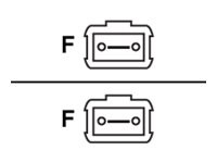 Juniper Wireless Router MTP female to MTP female cable