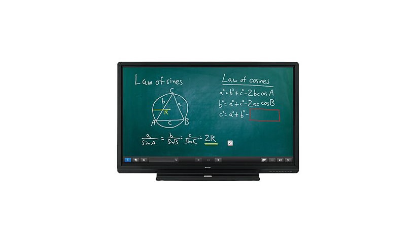 Sharp PN-C605B Aquos Board - 60" Class (60.125" viewable) LED-backlit LCD d