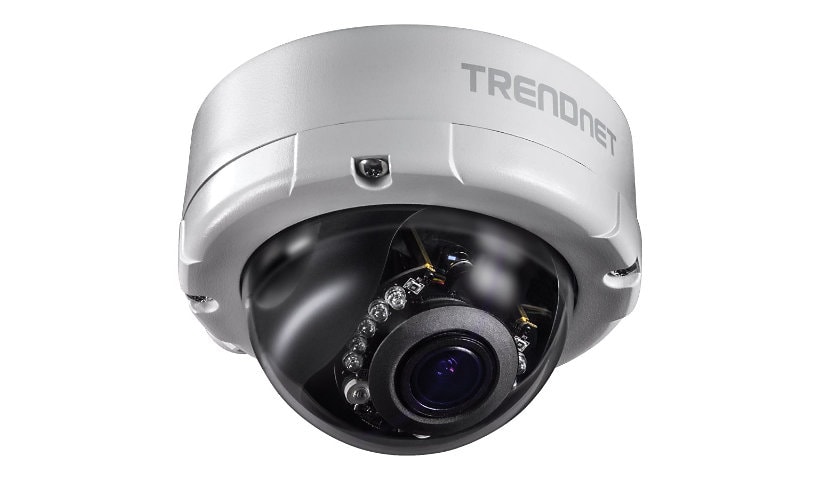 TRENDnet Indoor/Outdoor 4 Megapixel, Varifocal PoE IR Dome Network Camera, Auto-Focus, Optical Zoom, Manual Pan/Tilt,